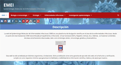 Desktop Screenshot of epidemiologiamolecular.com